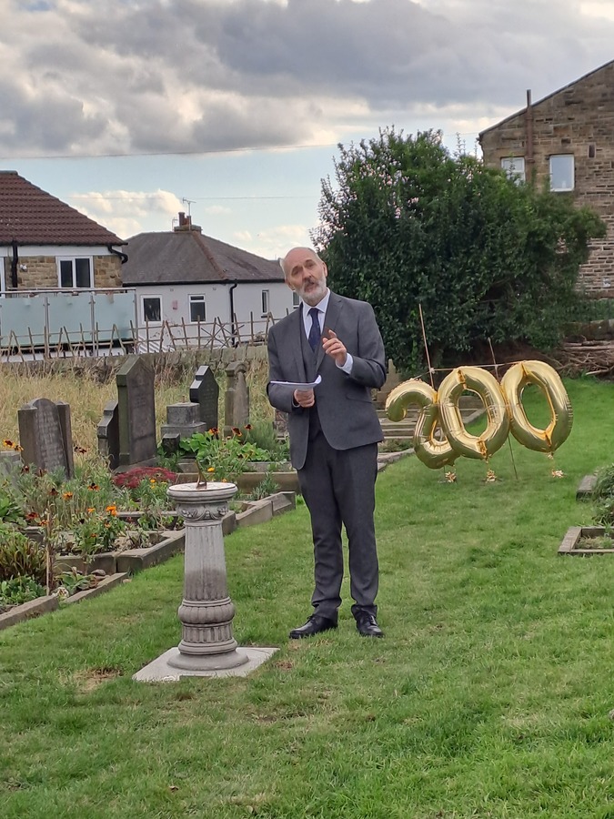 Blessing of the cemetery 